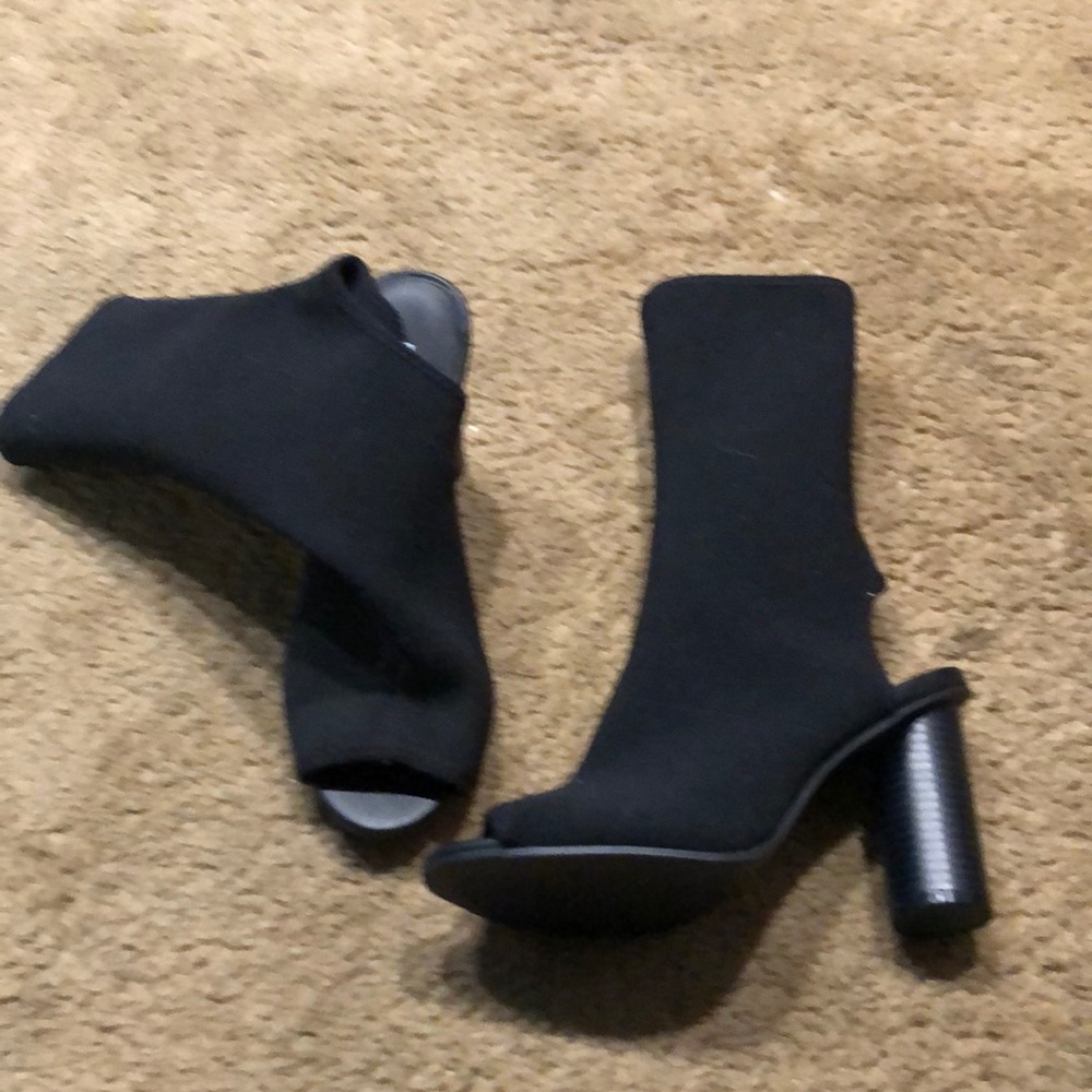 Peek a boo heels